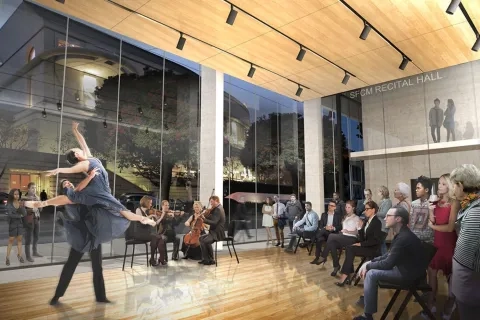 Bowes Center Recital Hall