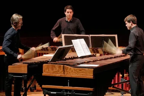 Percussion Ensemble performing