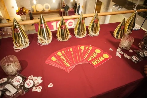 SFCM Centennial Weekend merchandise