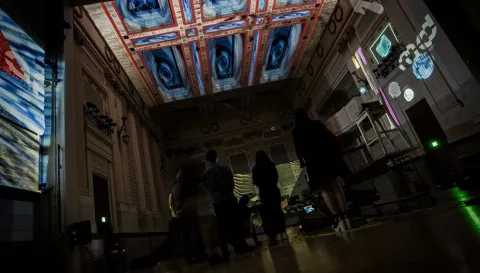 Winter term project in concert hall