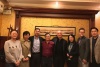 Yoshi Nagai and Jean-Michel Fonteneau with others in China